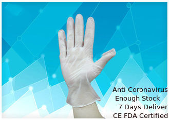 ประเทศจีน โลโก้ที่กำหนดเองถุงมือ Polyethylene ทิ้งวัสดุไวนิลโพลีไวนิลคลอไรด์ ผู้ผลิต