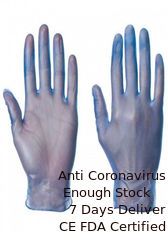ประเทศจีน ถุงมือทิ้งขนาดใหญ่มือนิ้วมือป้องกันอาการแพ้ตรงฆ่าเชื้อ ผู้ผลิต
