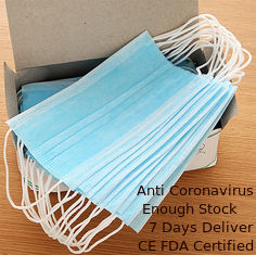 ประเทศจีน หน้ากากครอบหู Earforop Comforable 3 ชั้นป้องกันด้วย Nosepiece ปรับ ผู้ผลิต