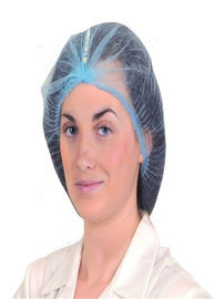 Bouffant หมวกพลาสติกทิ้งป้องกันไวรัสจัดส่งที่รวดเร็วใบรับรอง CE FDA ผู้ผลิต