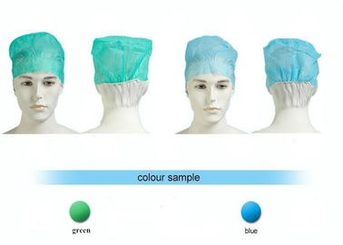 น้ำมันหลักฐานหมวก Bouffant ทิ้งของเหลวขับไล่ SMS วัสดุ Eco Firendly ผู้ผลิต