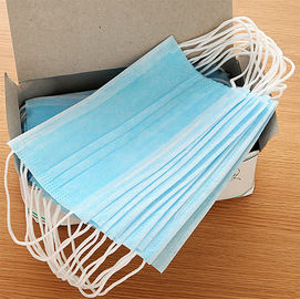 หน้ากากครอบหู Earforop Comforable 3 ชั้นป้องกันด้วย Nosepiece ปรับ ผู้ผลิต