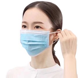 มาสก์ซอฟต์ 3 ชั้นทิ้งใบหน้าหน้ากากการดูแลส่วนบุคคล / หน้ากากหายใจก่อสร้าง ผู้ผลิต
