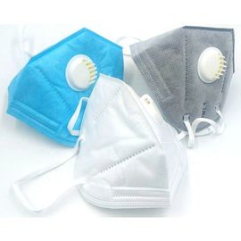 Anti Dust FFP2 หน้ากากกันฝุ่นแบบพับได้พร้อมวาล์วความจุสูงในการกรอง ผู้ผลิต