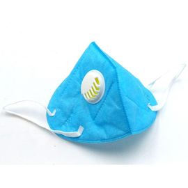 Anti Dust FFP2 หน้ากากกันฝุ่นแบบพับได้พร้อมวาล์วความจุสูงในการกรอง ผู้ผลิต
