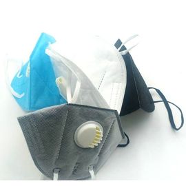 Anti Dust FFP2 หน้ากากกันฝุ่นแบบพับได้พร้อมวาล์วความจุสูงในการกรอง ผู้ผลิต
