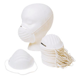 หน้ากากกันความร้อน KN95 สีขาวหายใจ FFP2 หน้ากากป้องกันฝุ่น ผู้ผลิต