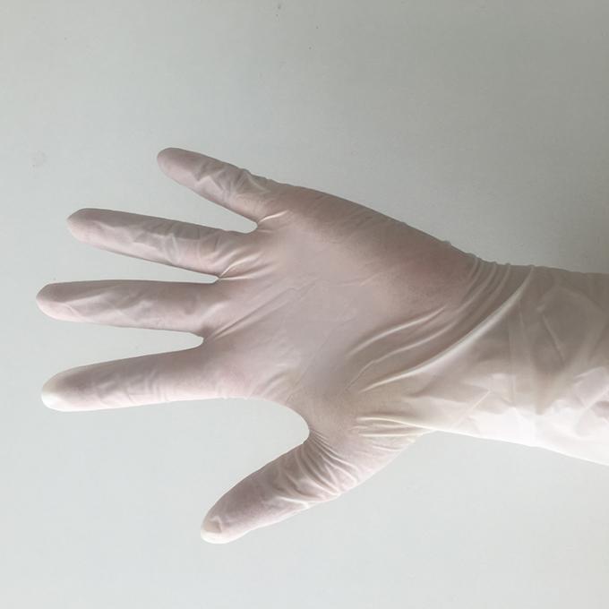 สลิปทนความปลอดภัยถุงมือไวนิลที่ใช้แล้วทิ้งการตรวจสอบถุงมือแพทย์